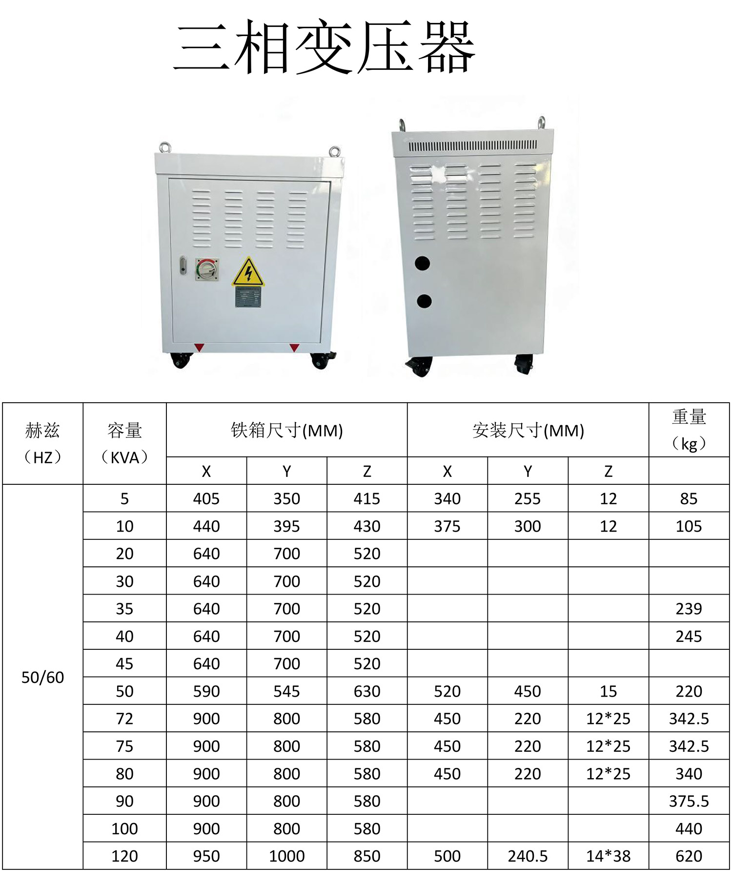 日本機(jī)床專用干式隔離變壓器-4